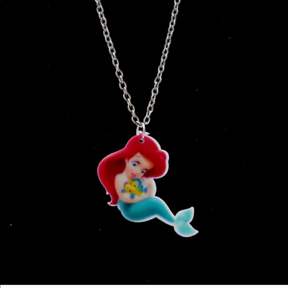 Little mermaid necklace - Picture 2 of 3